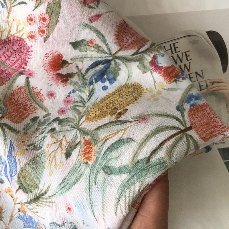 Bandana Cotton - New Design Brand Women Floral Scarf