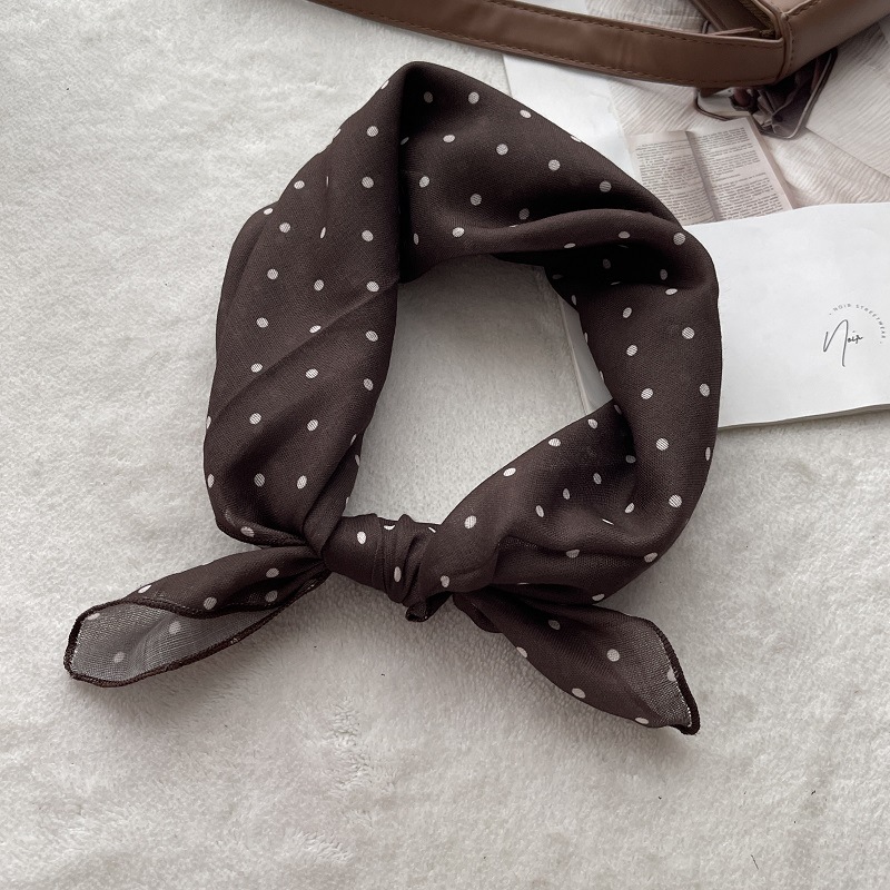 Lady Hair Dot Scarf Female Cot - Bandana Cotton review and price