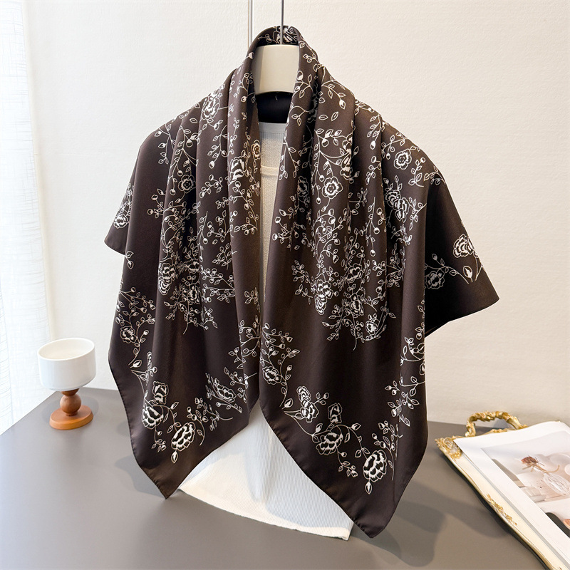 Luxury Vintage 90X90cm Square  - Ascot Neck Scarf review and price