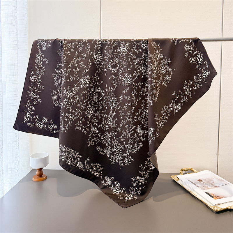 Luxury Vintage 90X90cm Square  - Ascot Neck Scarf review and price