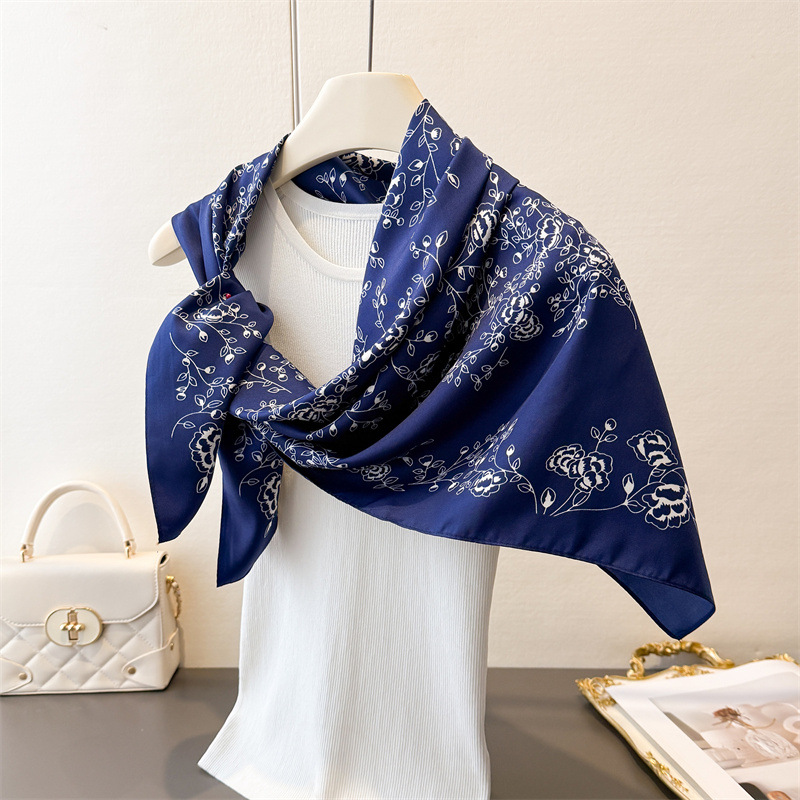 Luxury Vintage 90X90cm Square  - Ascot Neck Scarf review and price