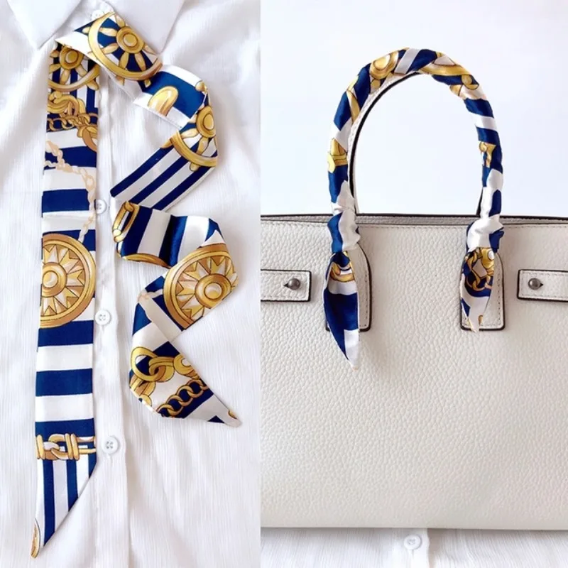 Skinny Long Hair Strip Women S - Ascot Neck Scarf review and price
