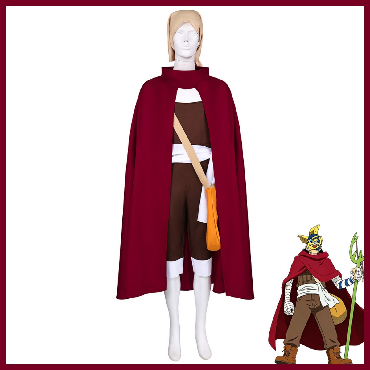 Anime East Blue Usopp Sogeking - Ascot Neck Scarf review and price
