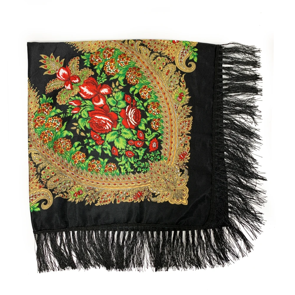 130*130cm Ethnic Style Russian - Bandana Cotton review and price